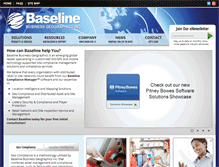 Tablet Screenshot of baselinegeo.com